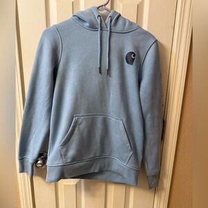 EUC Carhartt Light Blue Women’s Hoodie